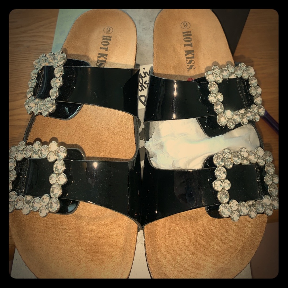 Black sandals